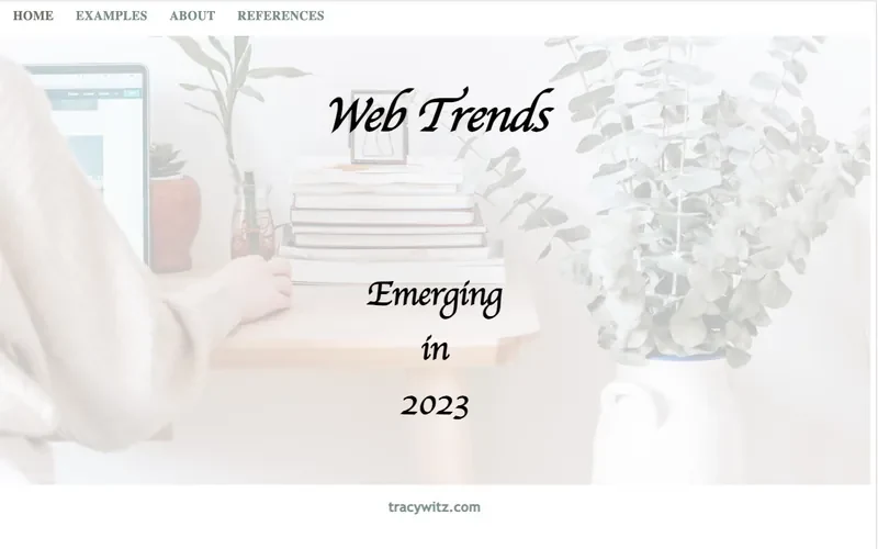 Web Trends website
