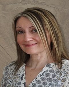 A photograph of the blogger for Testimony.